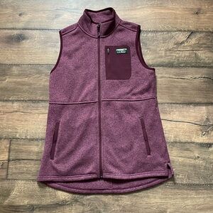 NWOT Women's L.L.Bean Sweater Fleece Long Vest